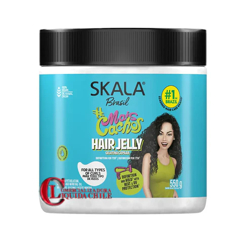 Gelatina Capilar Hair Jelly Mais Cachos 550g - SKALA