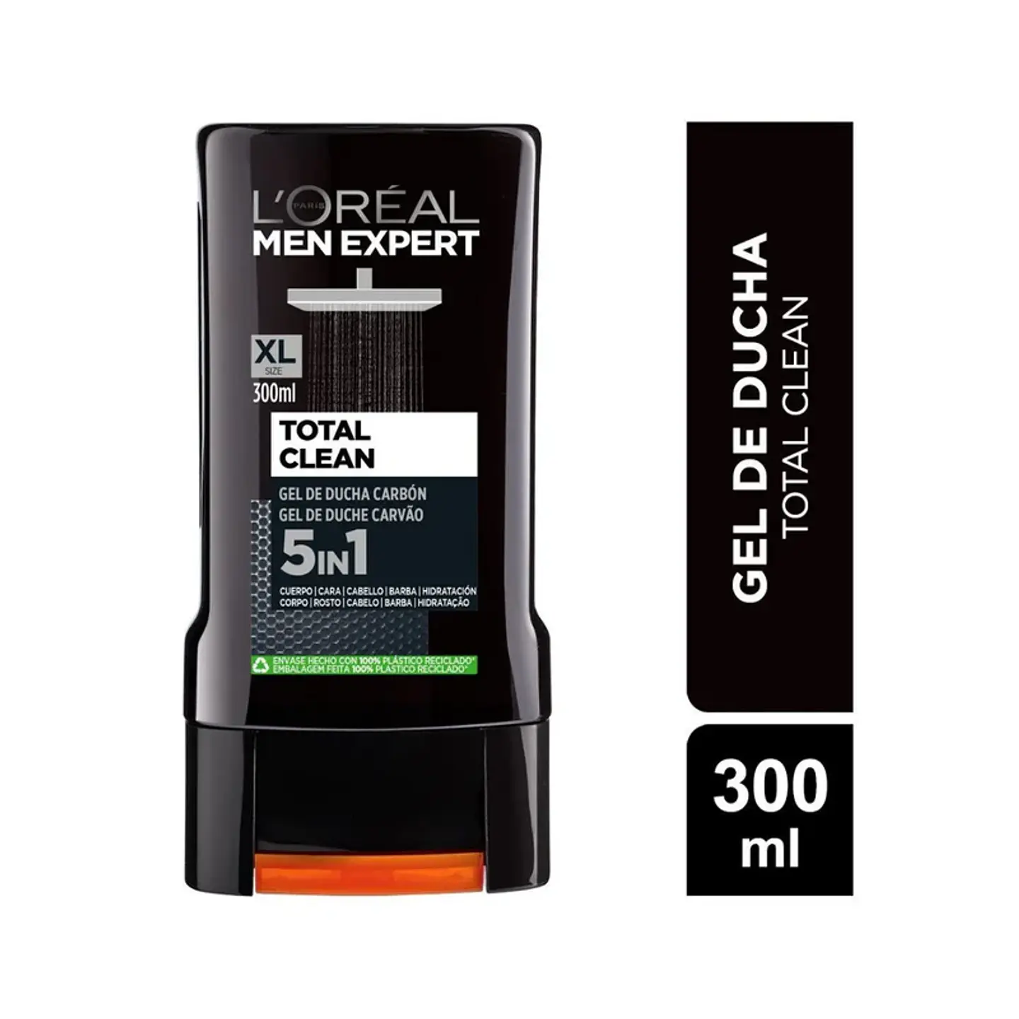 Gel De Ducha Pure Carbón Multiacción 300ml - LOREAL 1