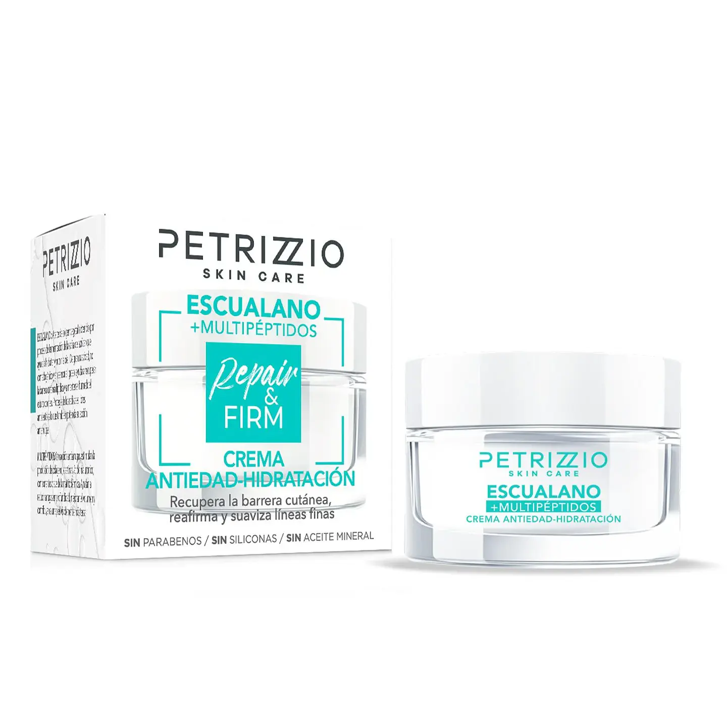 Crema Día Antiedad Hidratación Escualano + Multipéptidos - PETRIZZIO 1