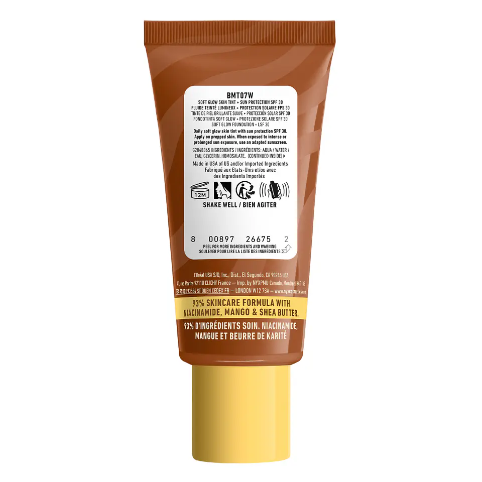 Base Buttermlt Glz SPF+ 30 Toffee Butta - NYX 2