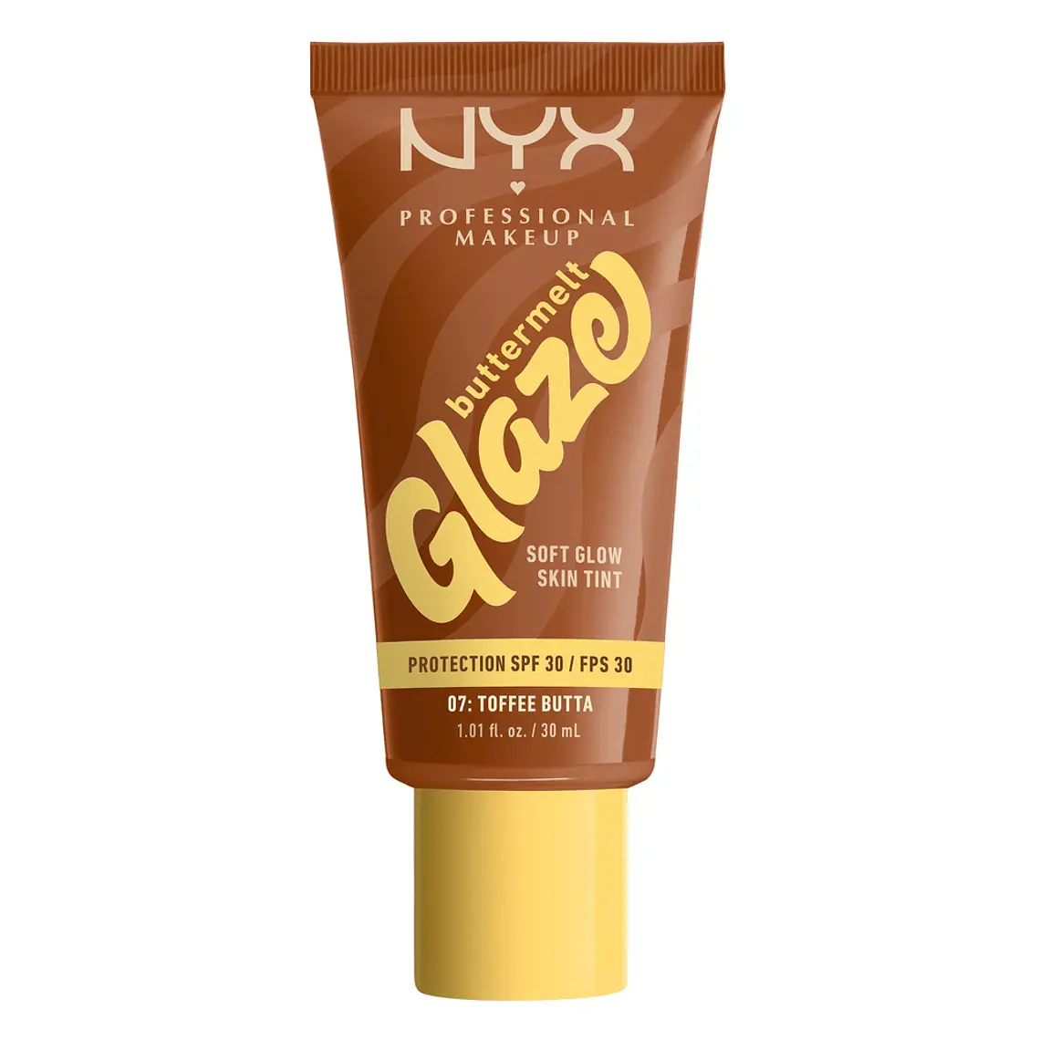 Base Buttermlt Glz SPF+ 30 Toffee Butta - NYX 1