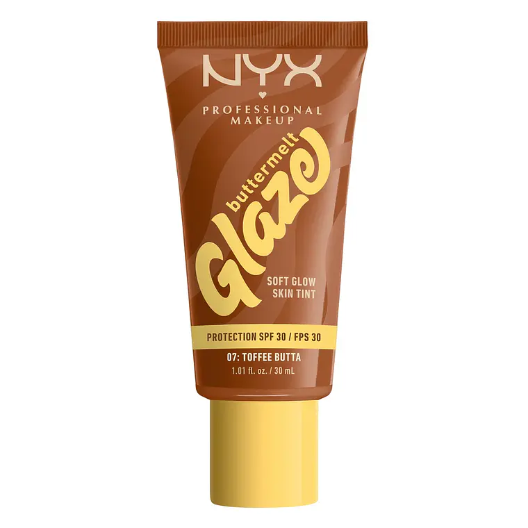 Base Buttermlt Glz SPF+ 30 Toffee Butta - NYX 1