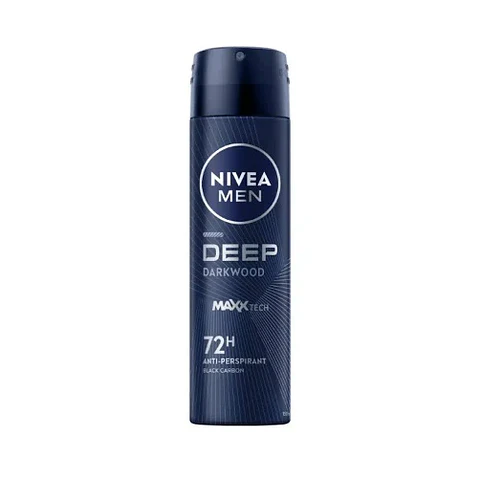 Antitranspirante Men Deep Dark Wood Spray 150 ML - NIVEA