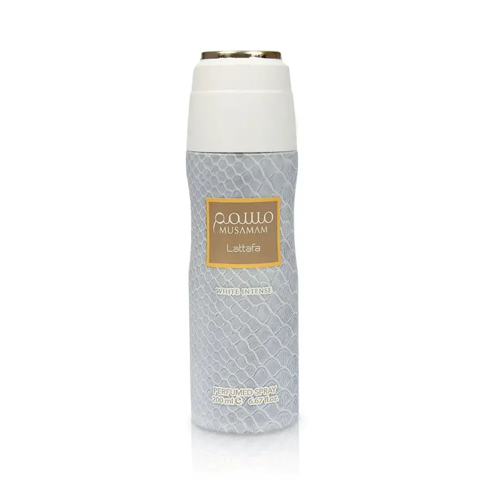 Desodorante en Spray Perfumado Musamam White Intense 200ml - LATTAFA 1