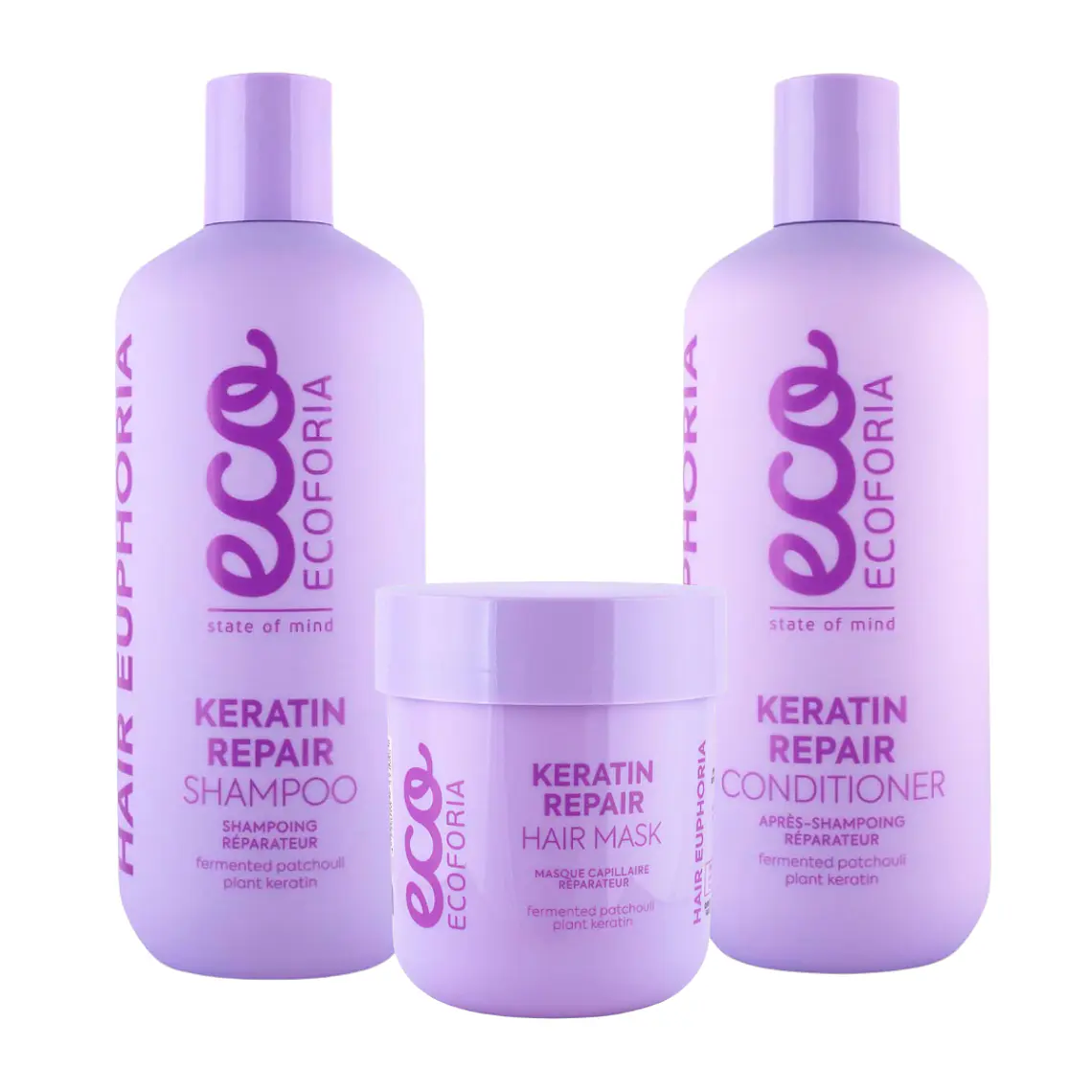 Set Keratin Repair  - ECOFORIA 1