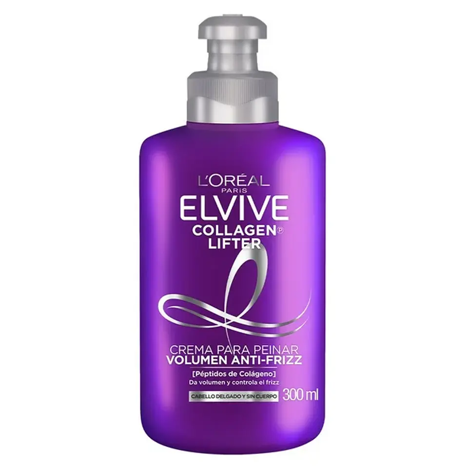 Crema Para Peinar Colágeno Lifter 300ml - ELVIVE 1