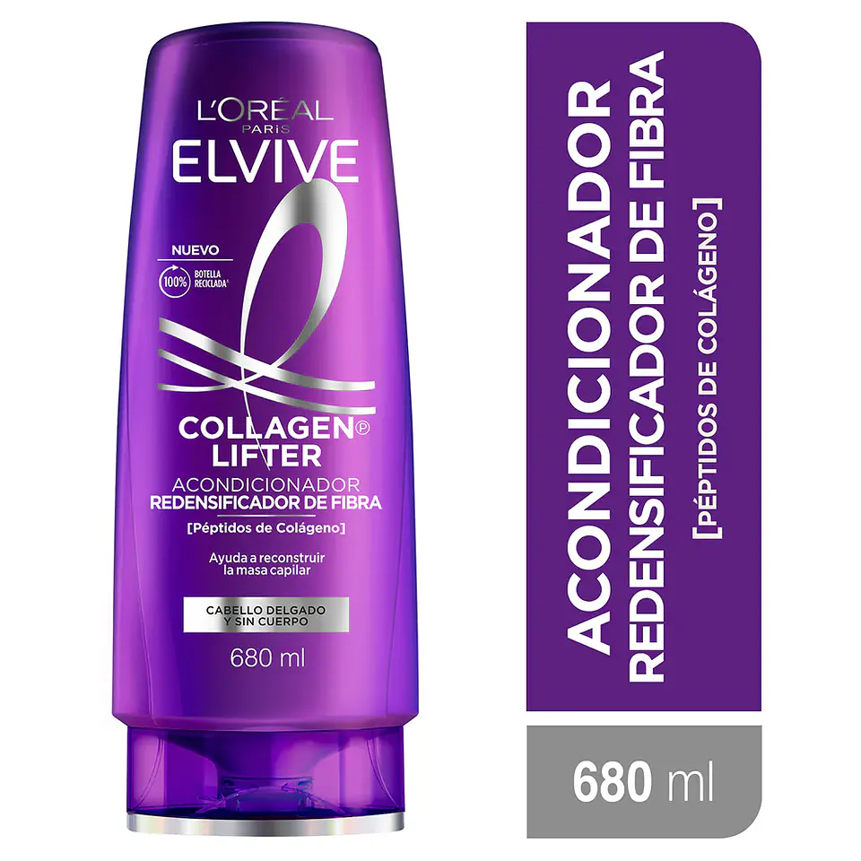 Acondicionador Colageno Lifter  Elvive 680 ML - LOREAL 1