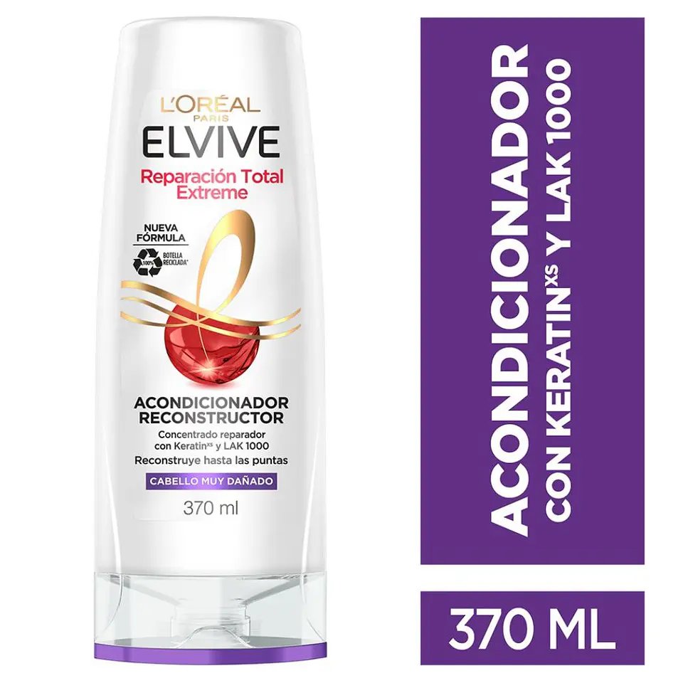 Acondicionador Elvive RT5 Extreme 370 ml - LOREAL 1