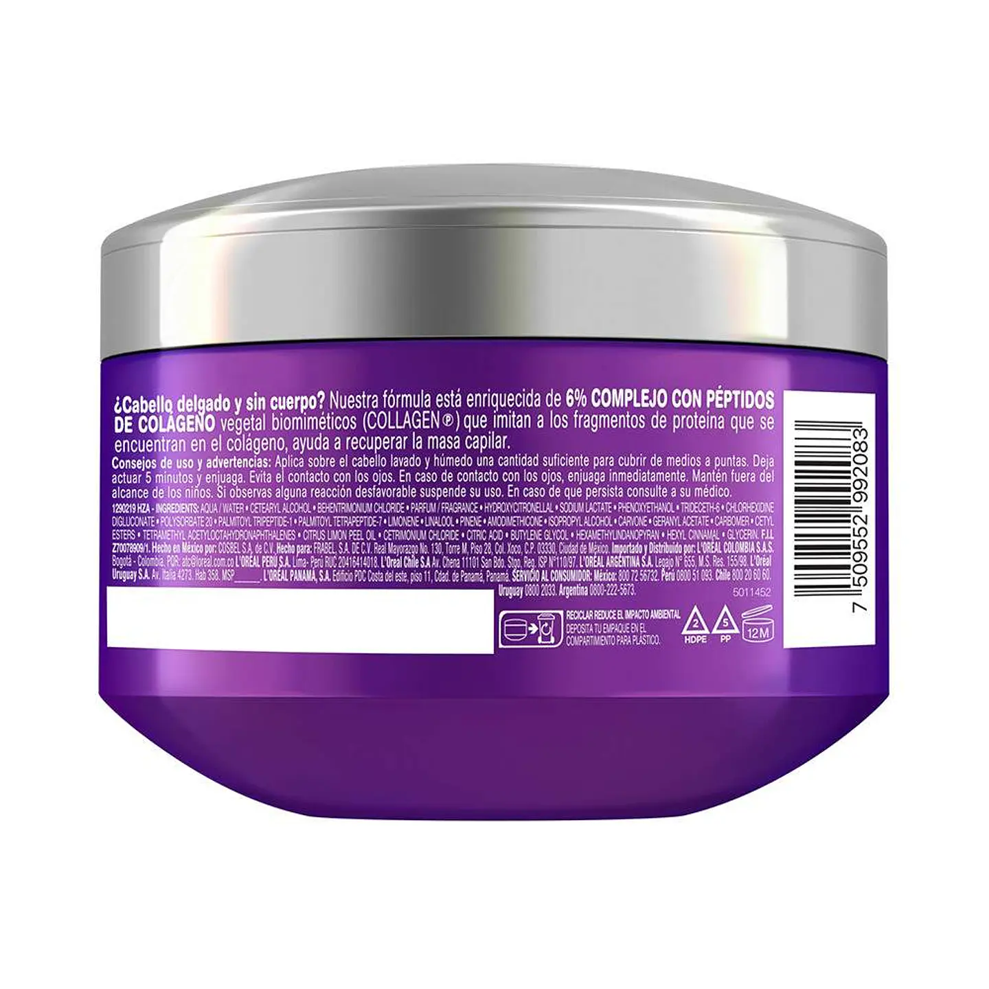 Mascarilla Colageno Lifter 300ml - LOREAL 3