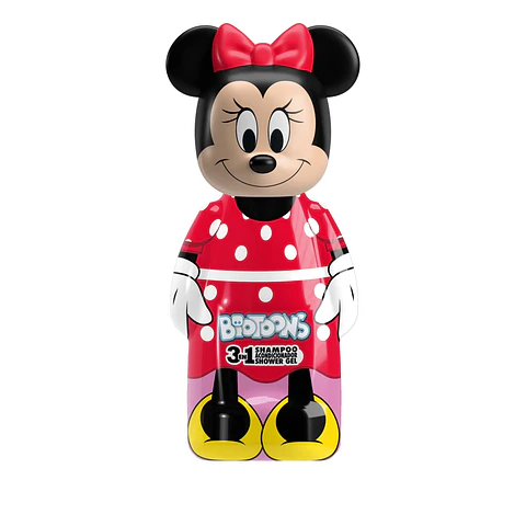 Shampoo 3En1 2D Biotoons Minnie Mouse 300 ML - GELATTI