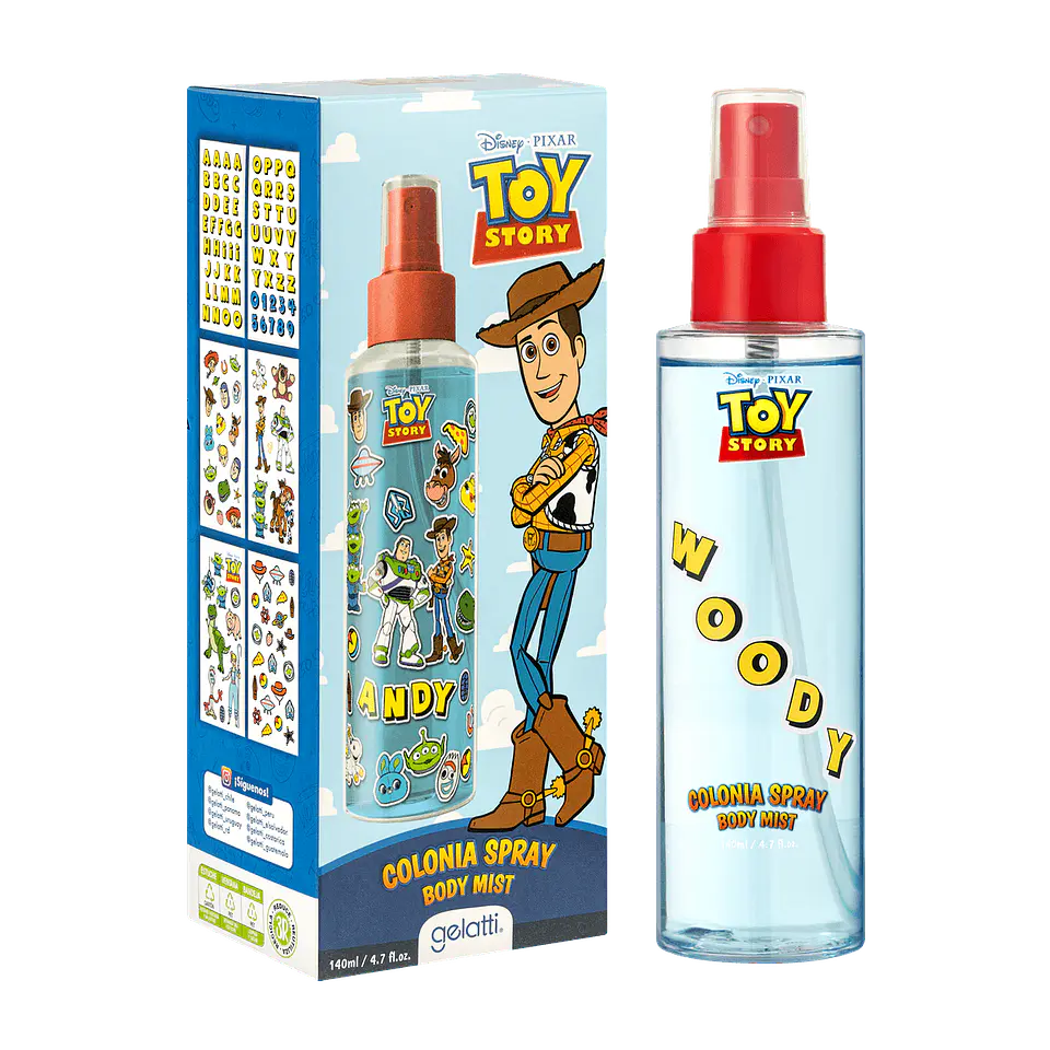 Colonia Spray Body Mist Woody 140ml - GELATTI 1