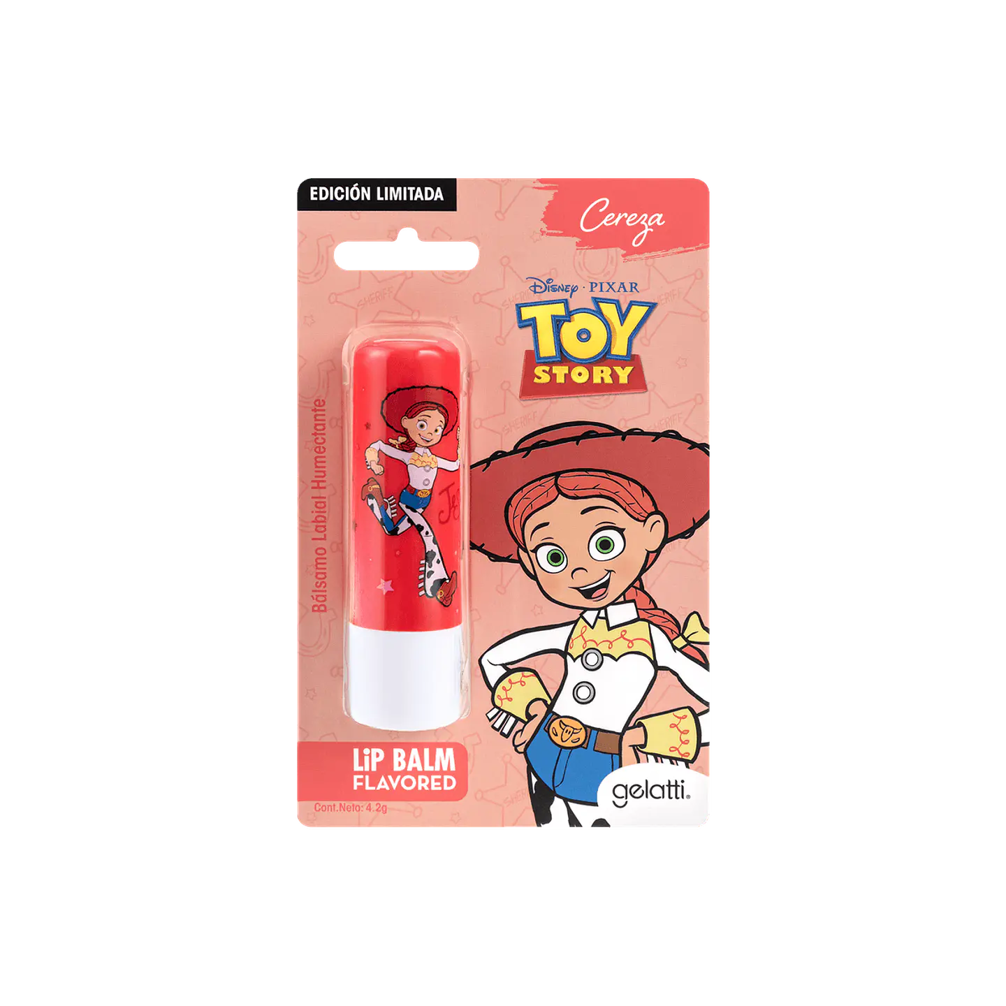 Bálsamo Labial Humectante Toy Story Cereza 4.2g - GELATTI 1