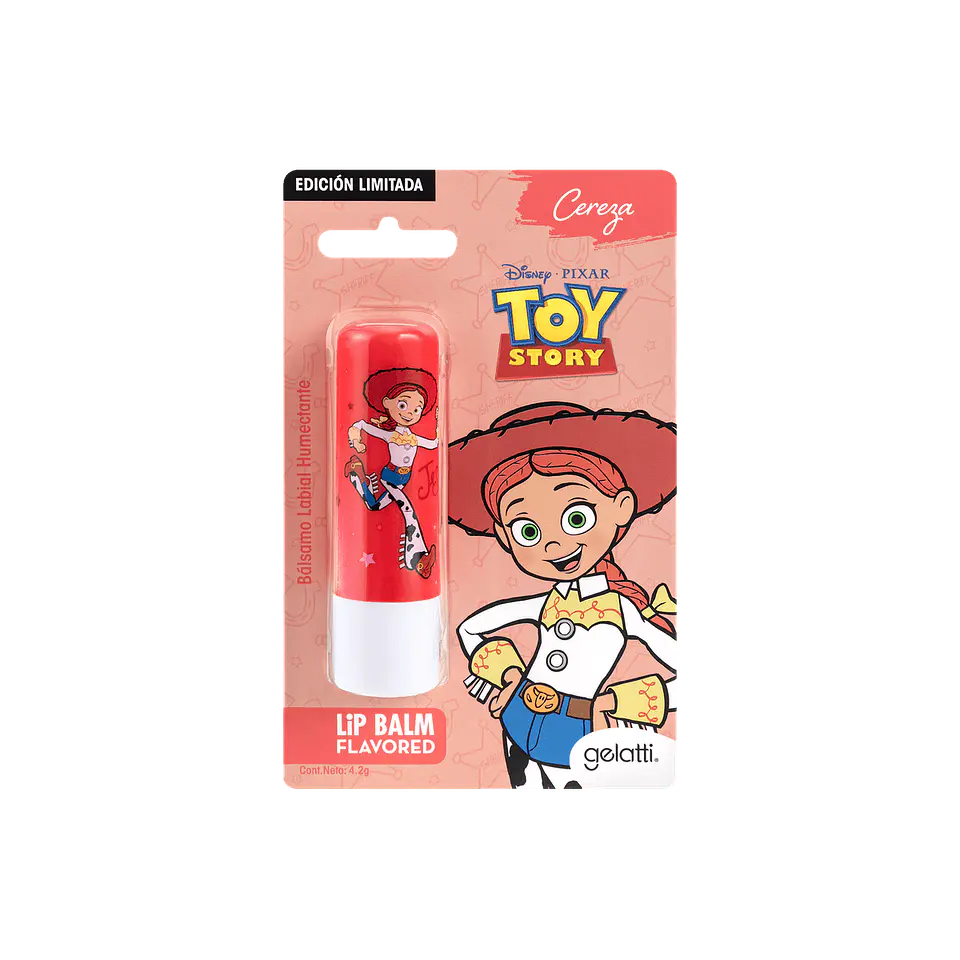 Bálsamo Labial Humectante Toy Story Cereza 4.2g - GELATTI 1