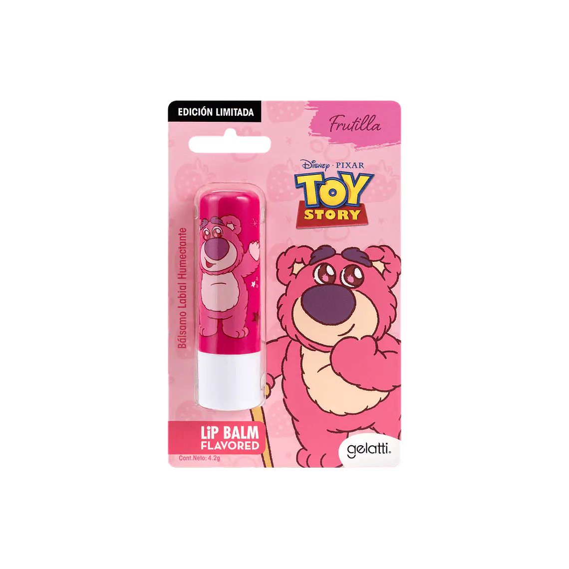 Bálsamo Labial Humectante Toy Story Frutilla - GELATTI 1