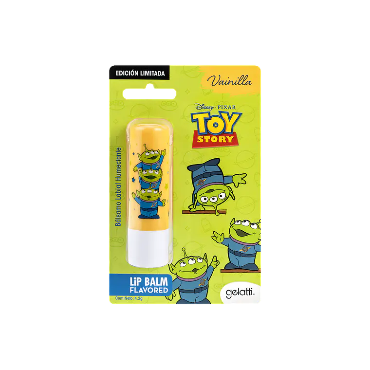 Bálsamo Labial Humectante Toy Story Vainilla - GELATTI 1