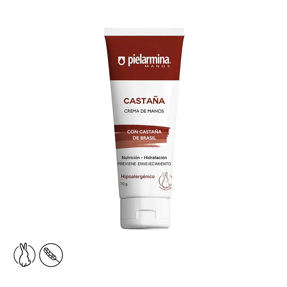 Crema de Manos Castaña de Brasil 70g - PIELARMINA 1