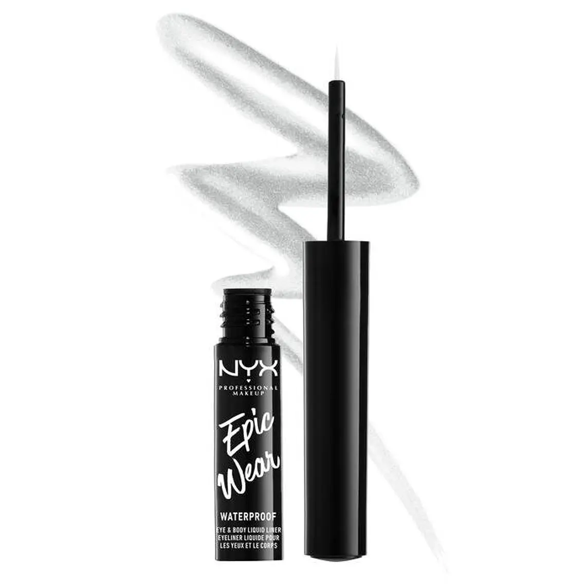 Delineador Epic Wear Sticks Métalico Silver - NYX 2