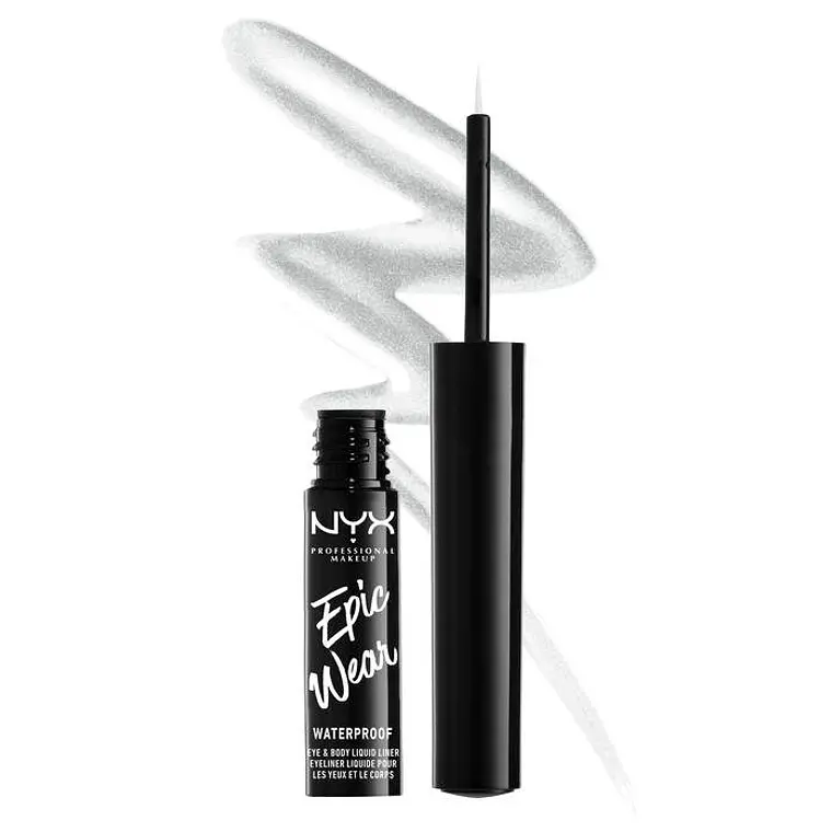 Delineador Epic Wear Sticks Métalico Silver - NYX 2