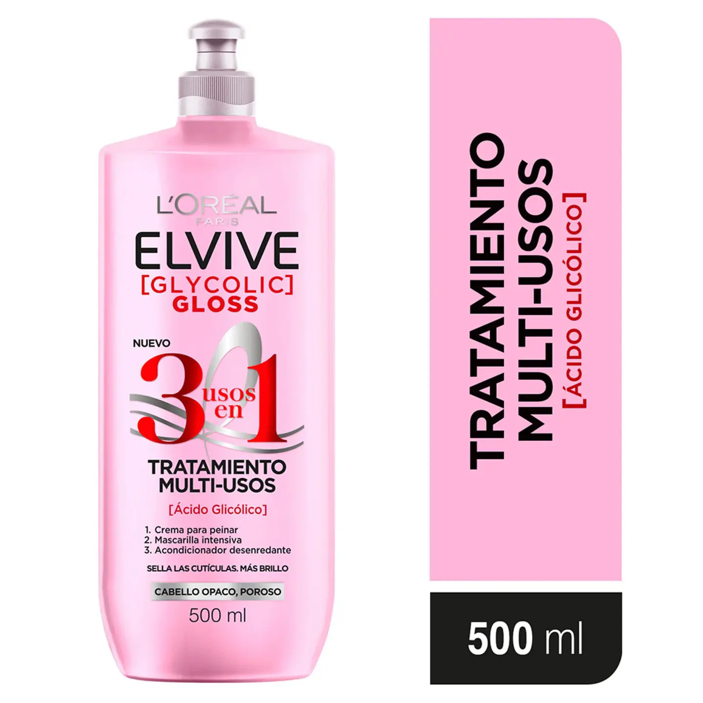 Crema Elvive Multi-Usos Glycolic Gloss 500Ml - LOREAL 1