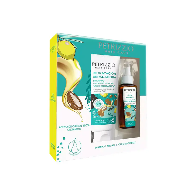 Set Shampoo Argán + Óleo Argán - PETRIZZIO 2