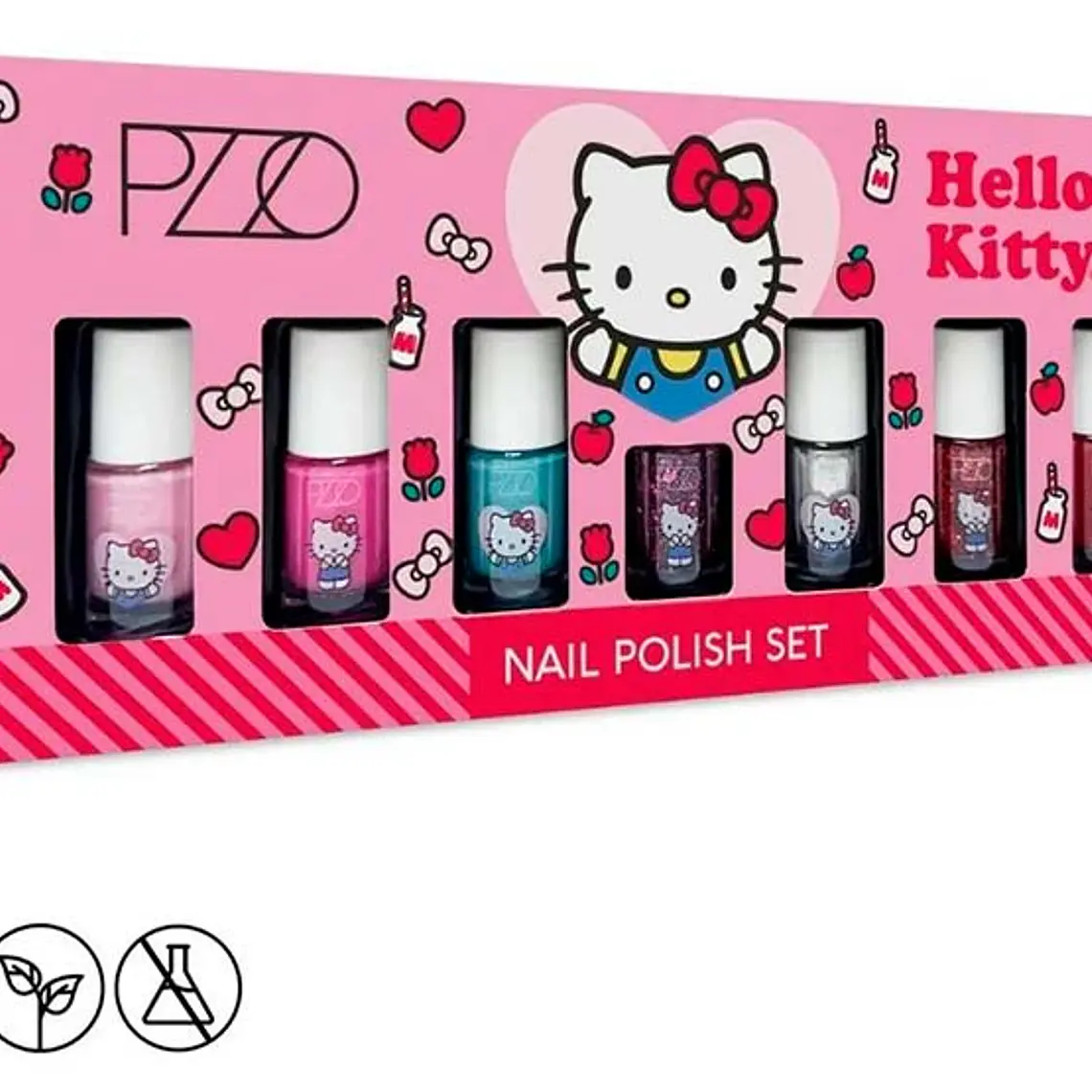 Set 7 Esmaltes Hello Kitty - PETRIZZIO 1