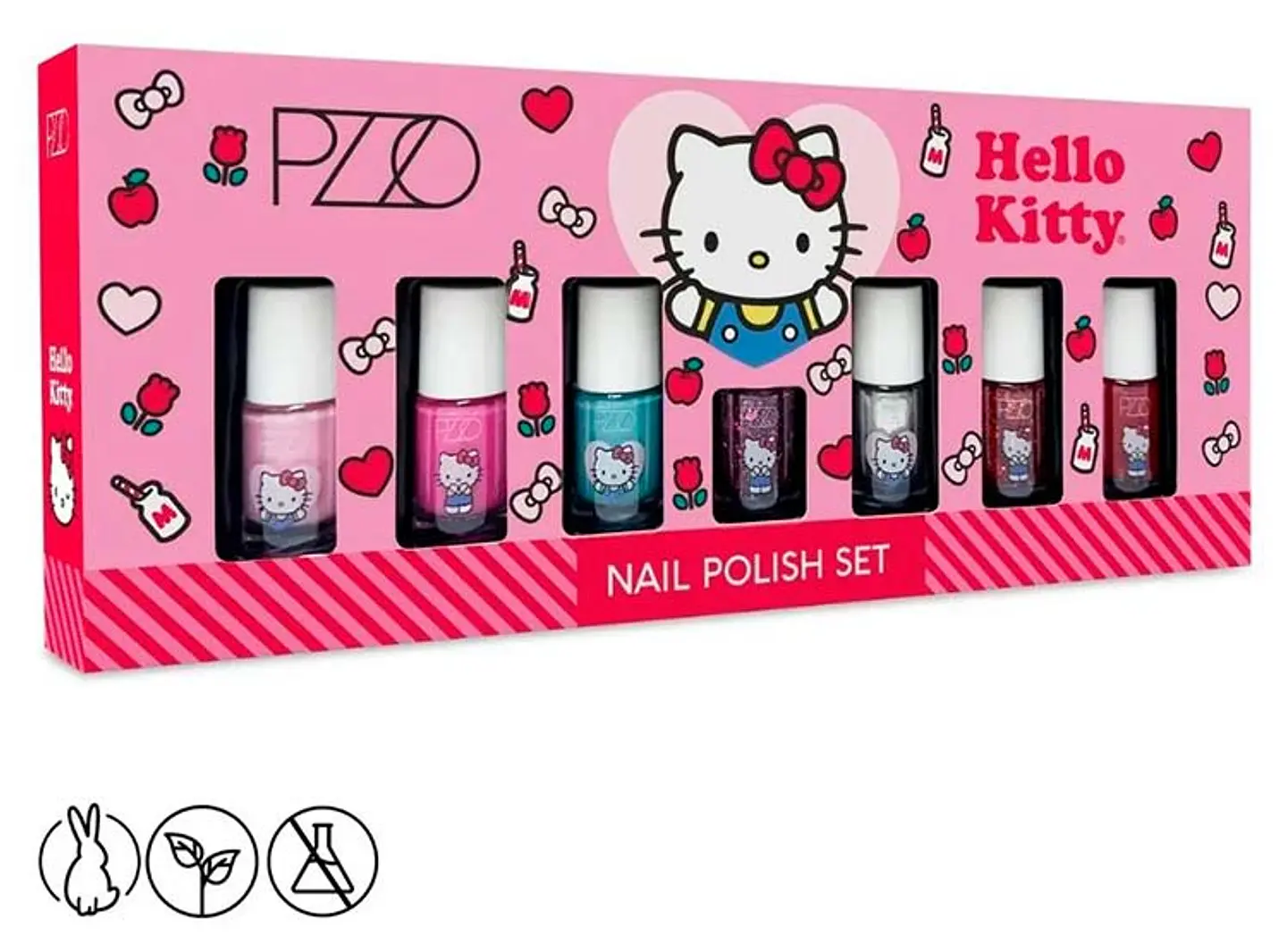 Set 7 Esmaltes Hello Kitty - PETRIZZIO 1