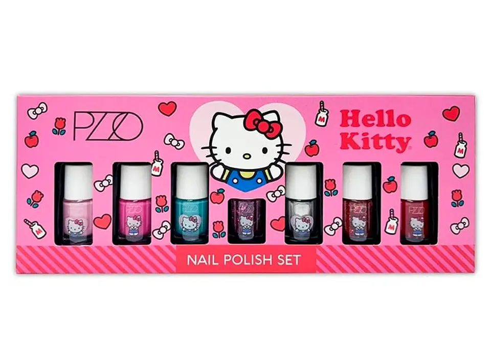 Set 7 Esmaltes Hello Kitty - PETRIZZIO 2