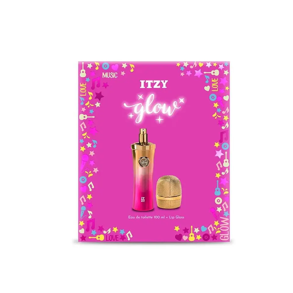 Estuche Itzy Perfume Glow EDT 100ml + Lip Gloss Roll on - ITZY 3