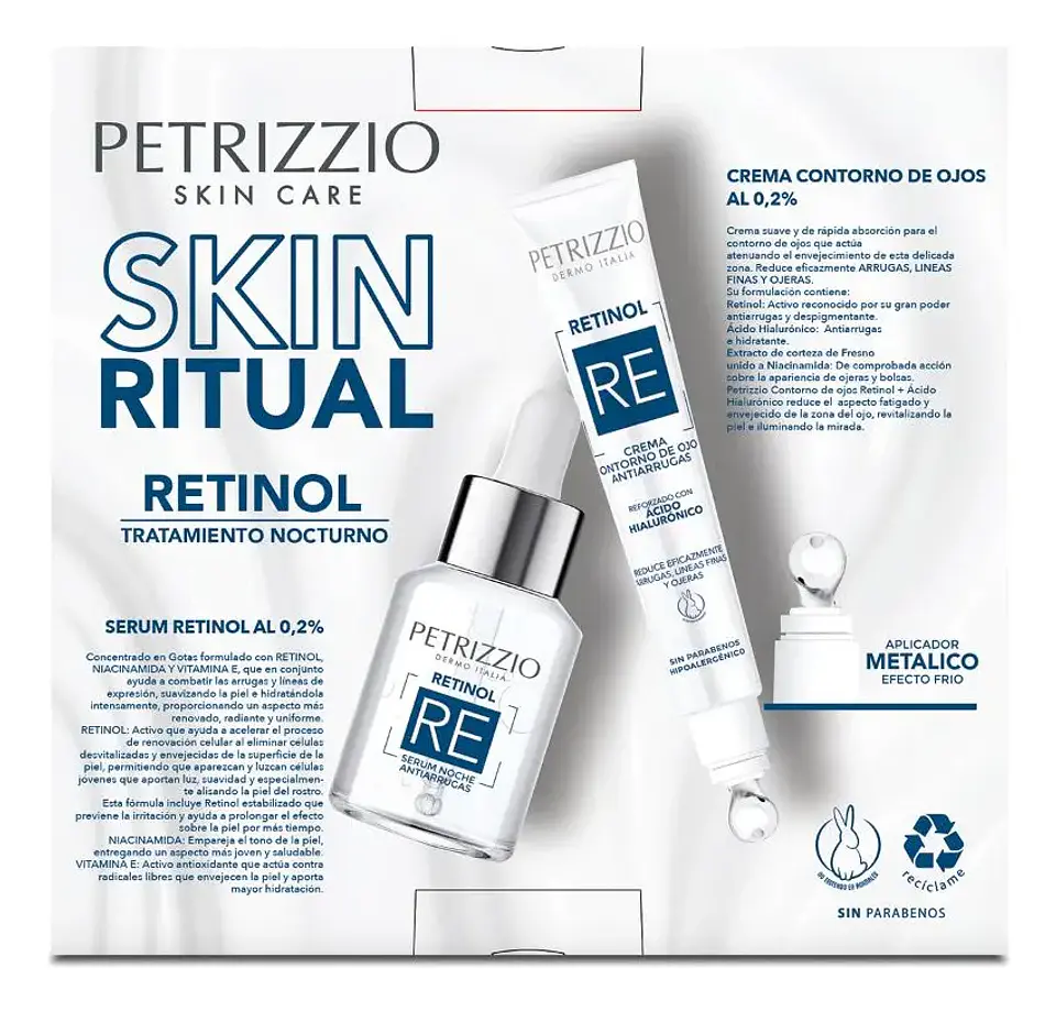 Set Sérum + Contorno De Retinol - PETRIZZIO 3
