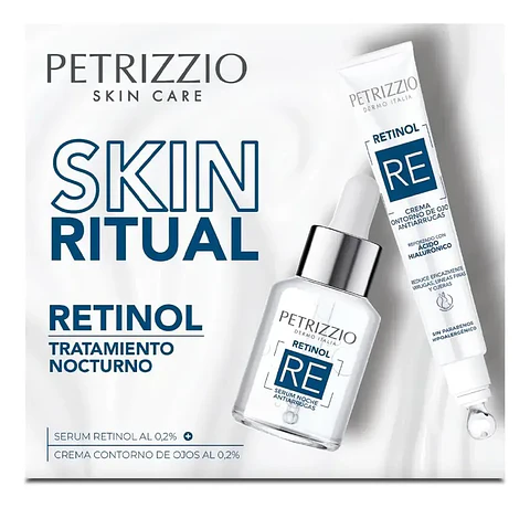Set Sérum + Contorno De Retinol - PETRIZZIO