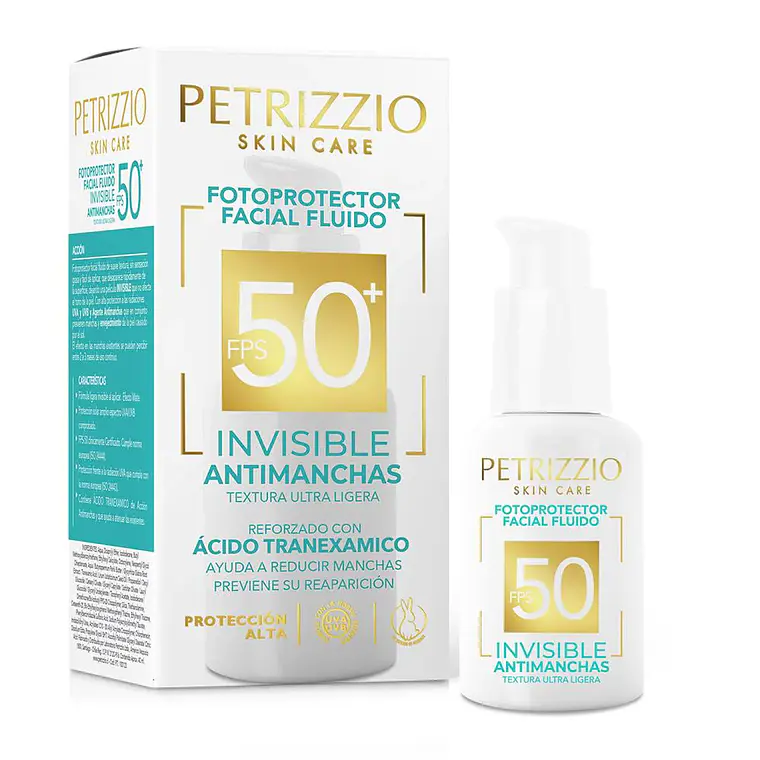 Protector Solar Rostro Invisible Anti Manchas - PETRIZZIO 1