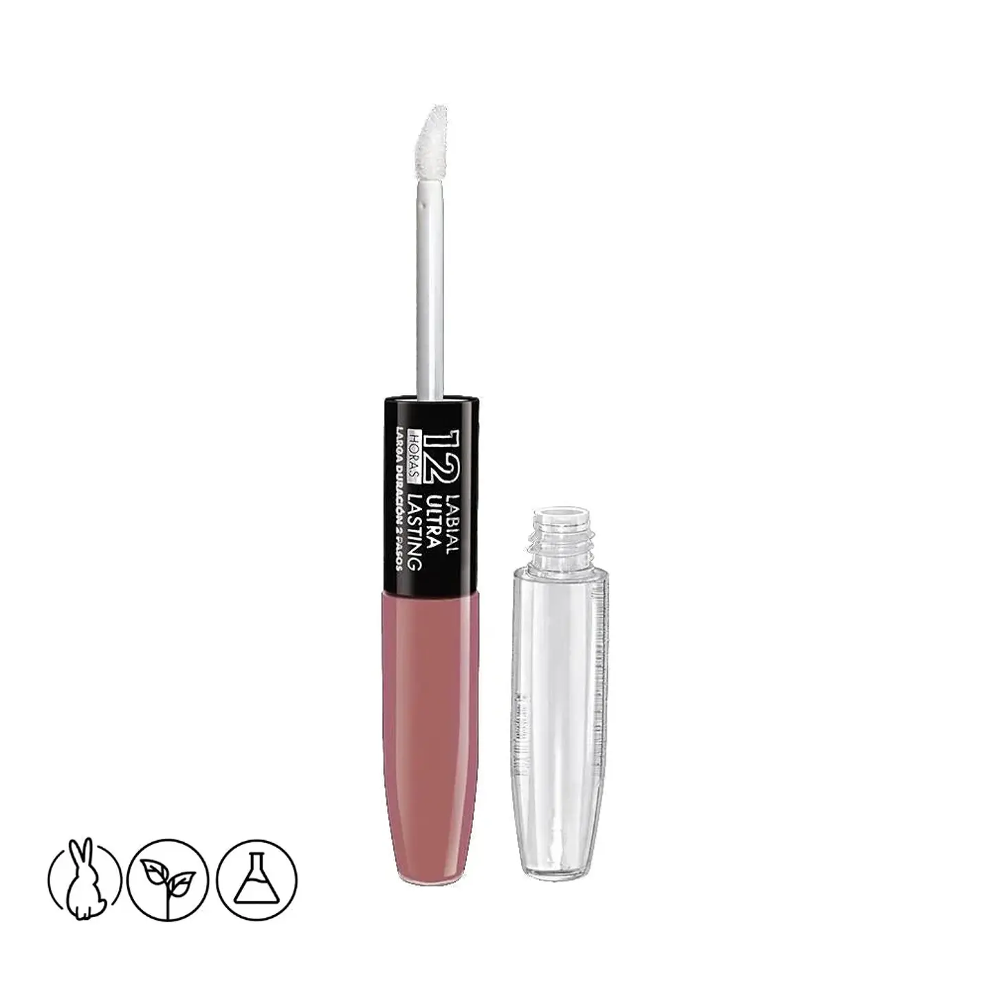Labial 2 Pasos Ultra Lasting 12 Horas - PETRIZZIO 1
