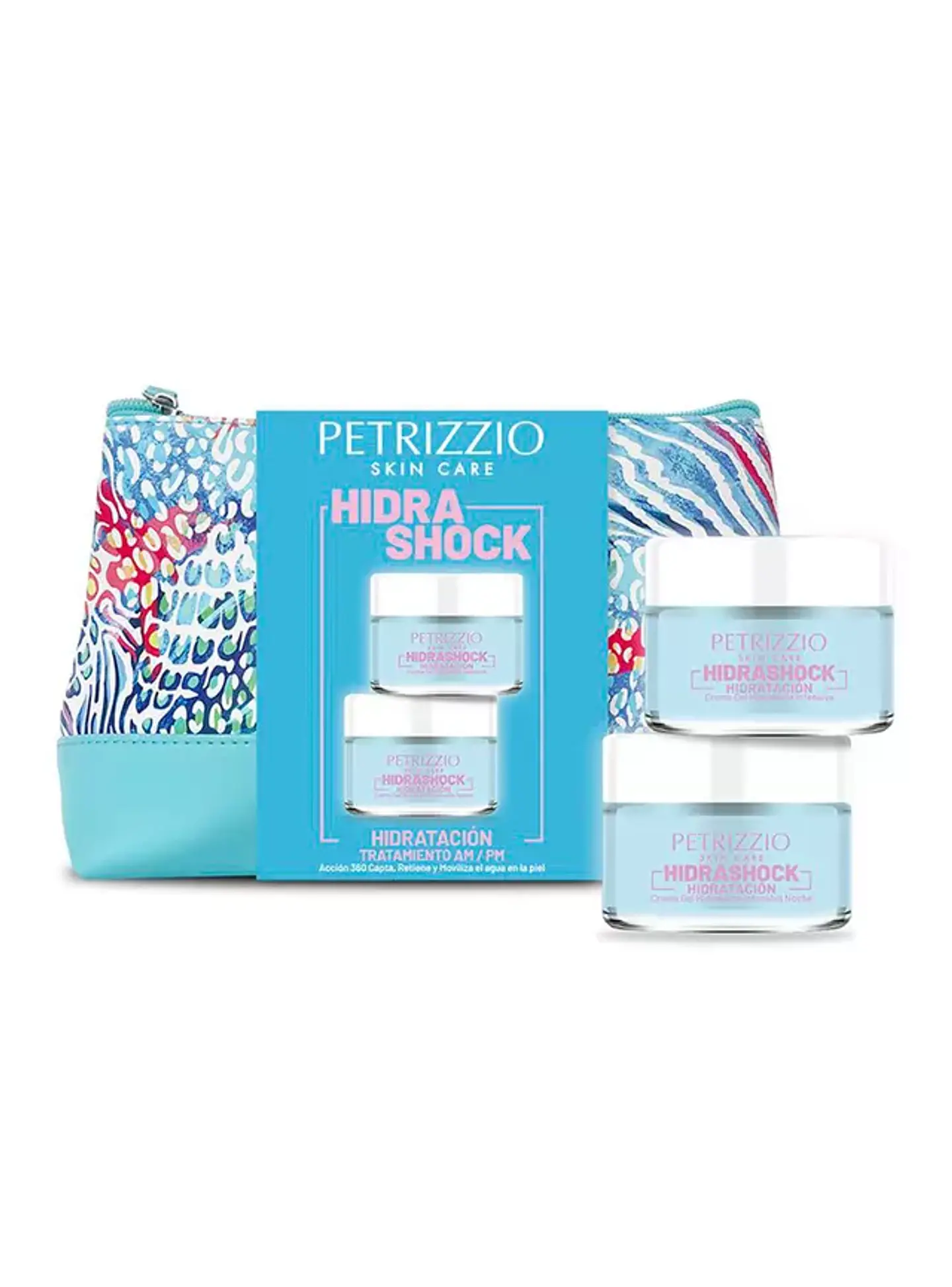 Set Hidrashock + Clutch Tratamiento Intensivo 50g+50g - PETRIZZIO 2