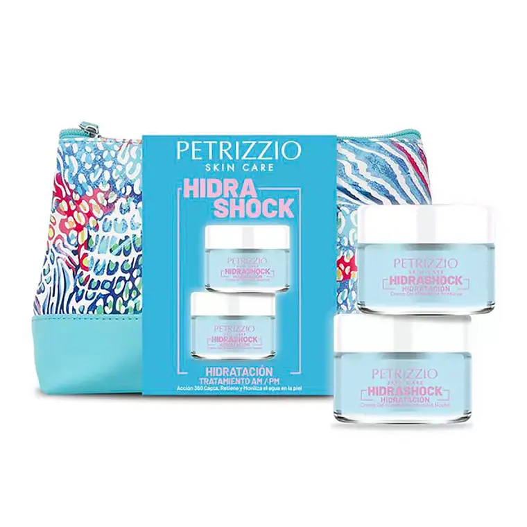 Set Hidrashock + Clutch Tratamiento Intensivo 50g+50g - PETRIZZIO 2