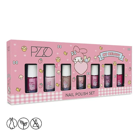 Set 7 Esmaltes My Melody - PETRIZZIO