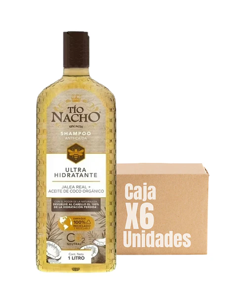 Shampoo Coco Hidratante 1 Lt - TIO NACHO (SOBRE 6 UNIDADES)