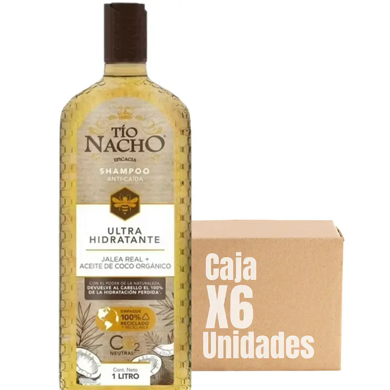Shampoo Coco Hidratante 1 Lt - TIO NACHO (SOBRE 6 UNIDADES) 1