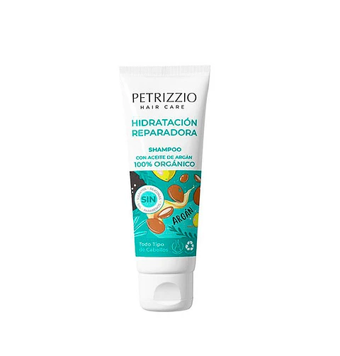 Shampoo con Aceite Argán Hidratación Reparadora - PETRIZZIO