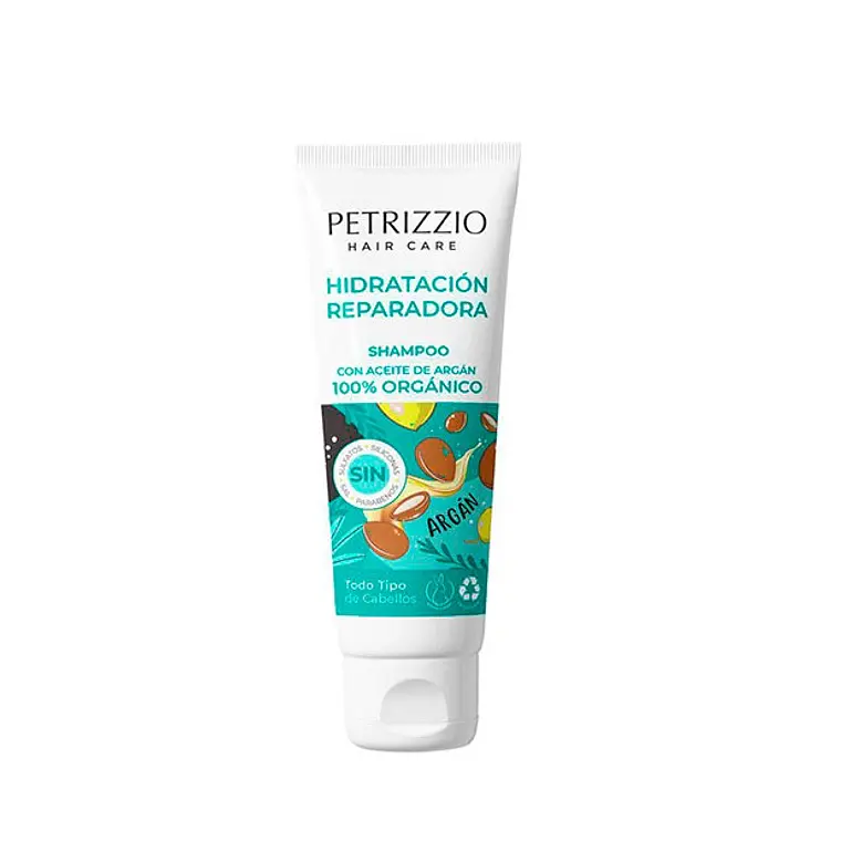 Shampoo con Aceite Argán Hidratación Reparadora - PETRIZZIO 1