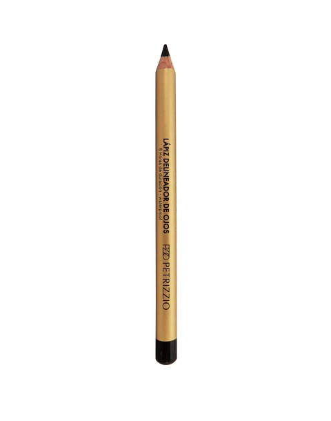 Delineador De Ojos En Lápiz 8hrs. Waterproof Negro - PETRIZZIO