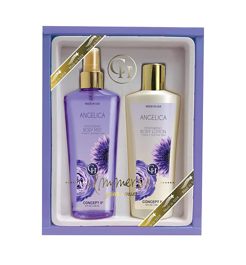 Body Mist 236ml + Body Lotion 236ml ANGELICA - CONCEPT II