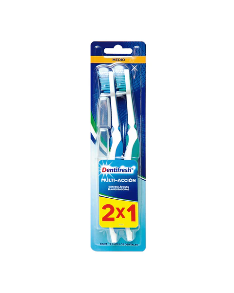 Cepillo Multiacción Suave 2X1 - DENTIFRESH