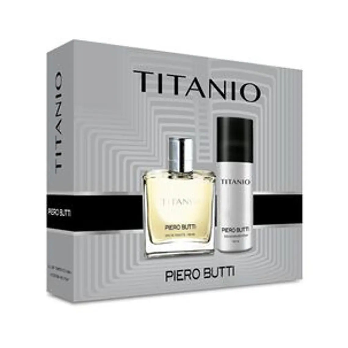 Perfume Hombre Titanio 100 Ml Eau De Toilette + Desoderante - PIERO BUTTI 1