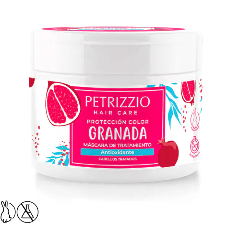 Mascarilla Capilar Granada para Cabellos Tratados 400 G - PETRIZZIO 1