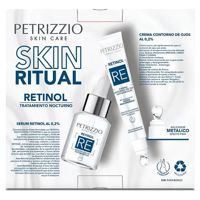 Set Sérum + Contorno De Retinol - PETRIZZIO 3