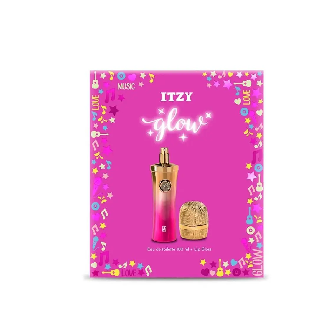 Estuche Itzy Perfume Glow EDT 100 ML + Lip Gloss Roll on - ITZY 3