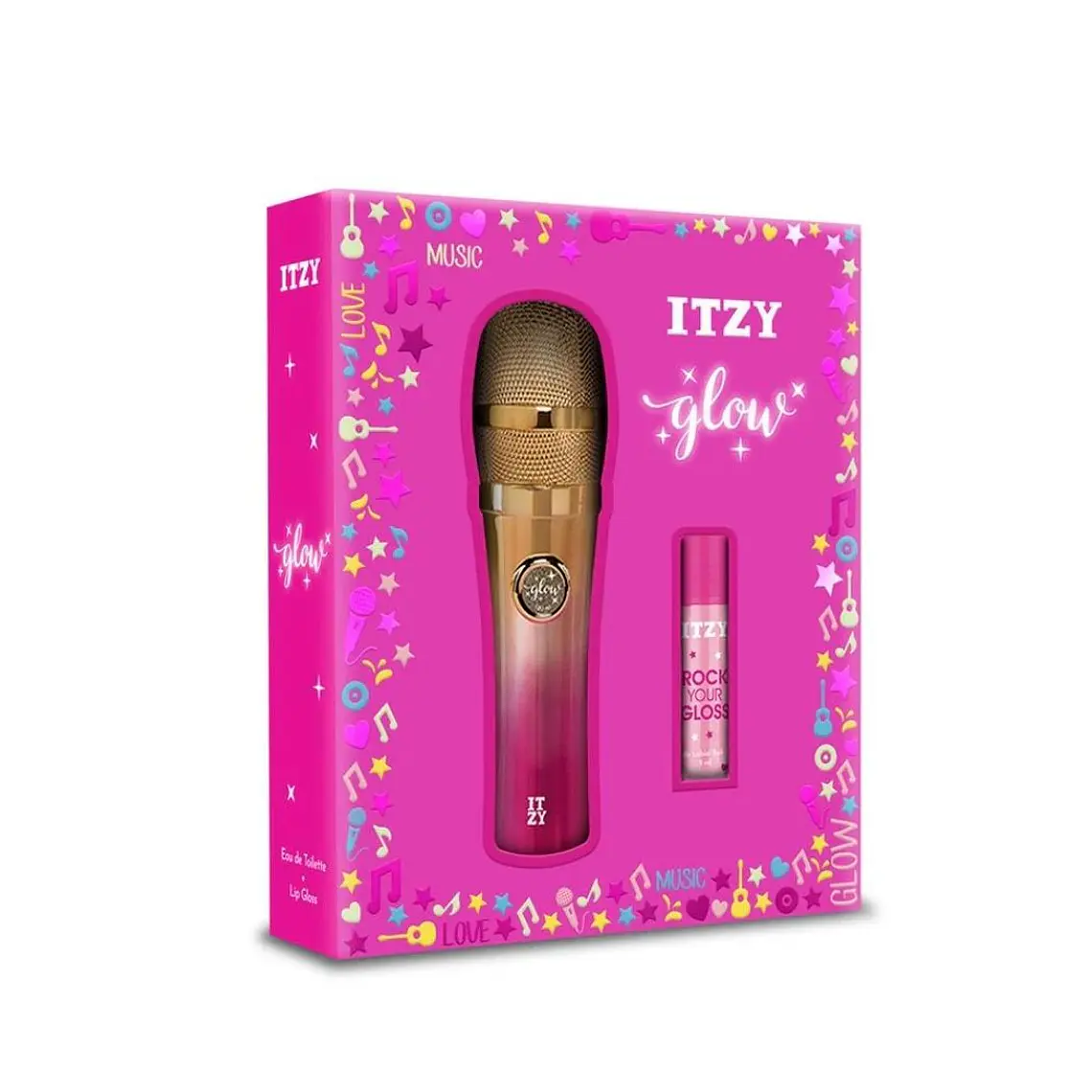 Estuche Itzy Perfume Glow EDT 100 ML + Lip Gloss Roll on - ITZY 1