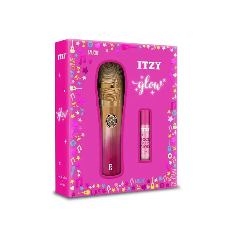 Estuche Itzy Perfume Glow EDT 100 ML + Lip Gloss Roll on - ITZY 1
