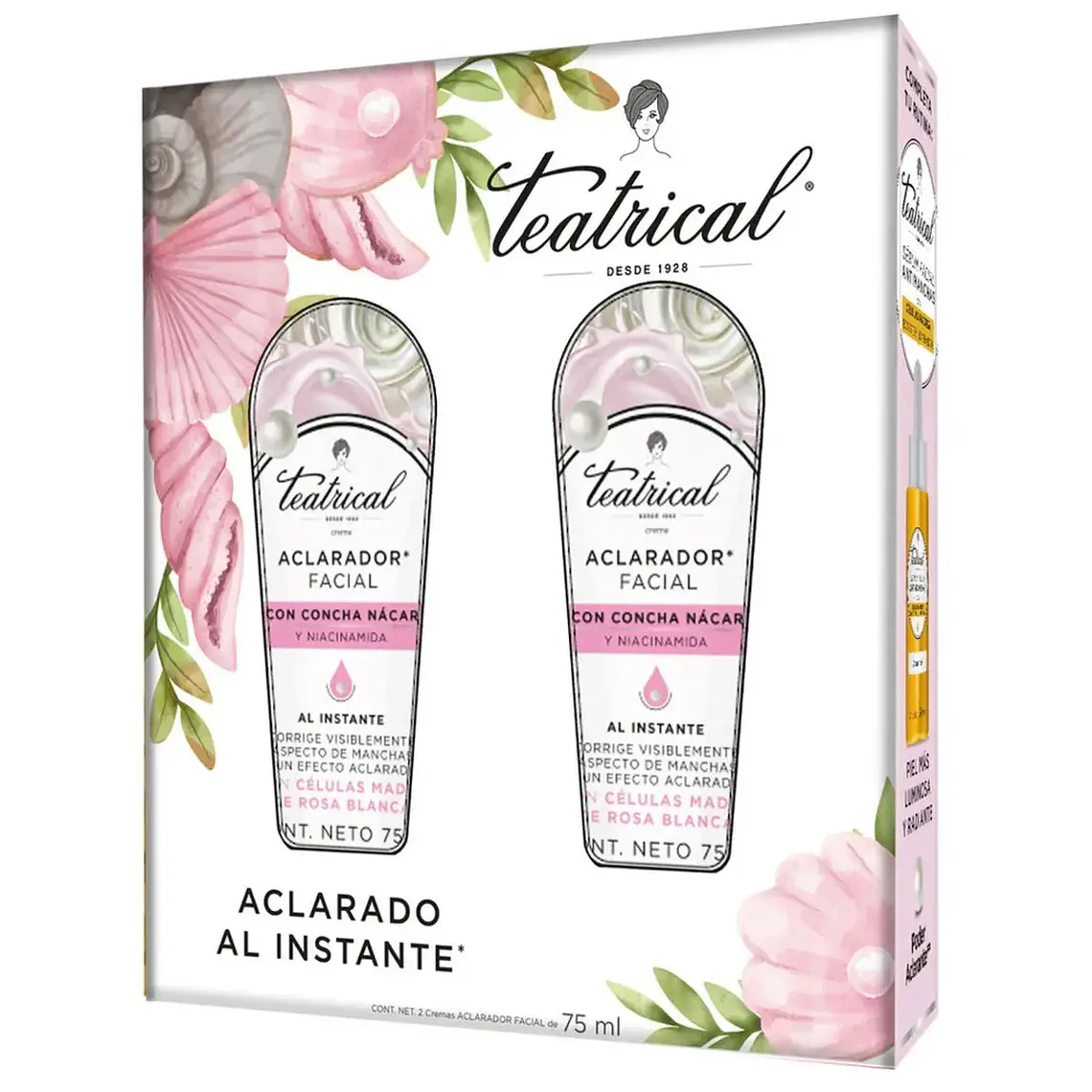 Pack Crema Aclarador Facial 75 ml - TEATRICAL 1