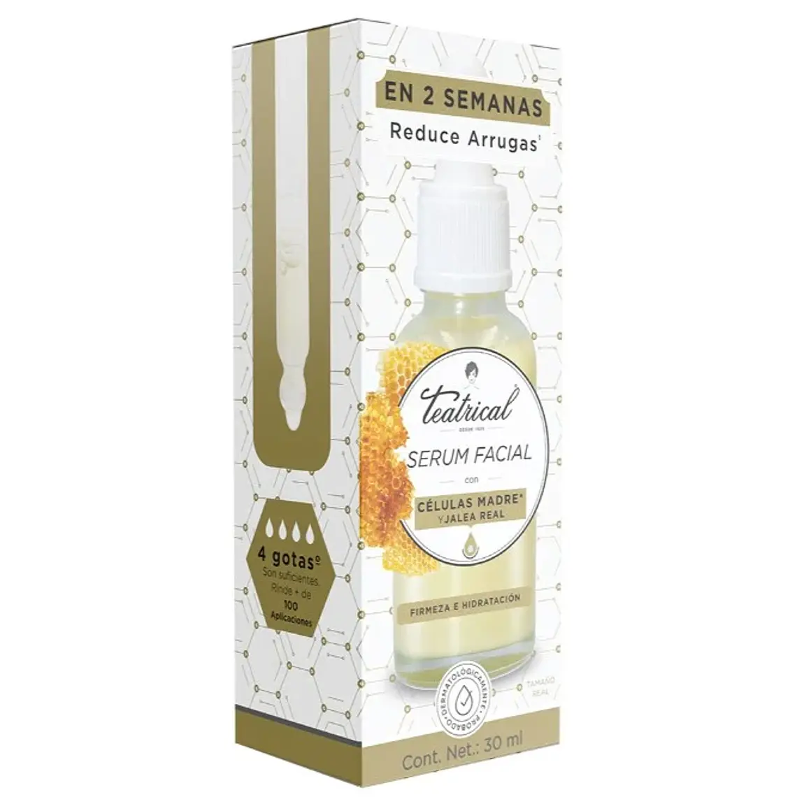 Serum Facial Células Madre y Jalea Real 30ml - TEATRICAL 3